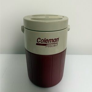 Vintage Coleman PolyLite Water Cooler